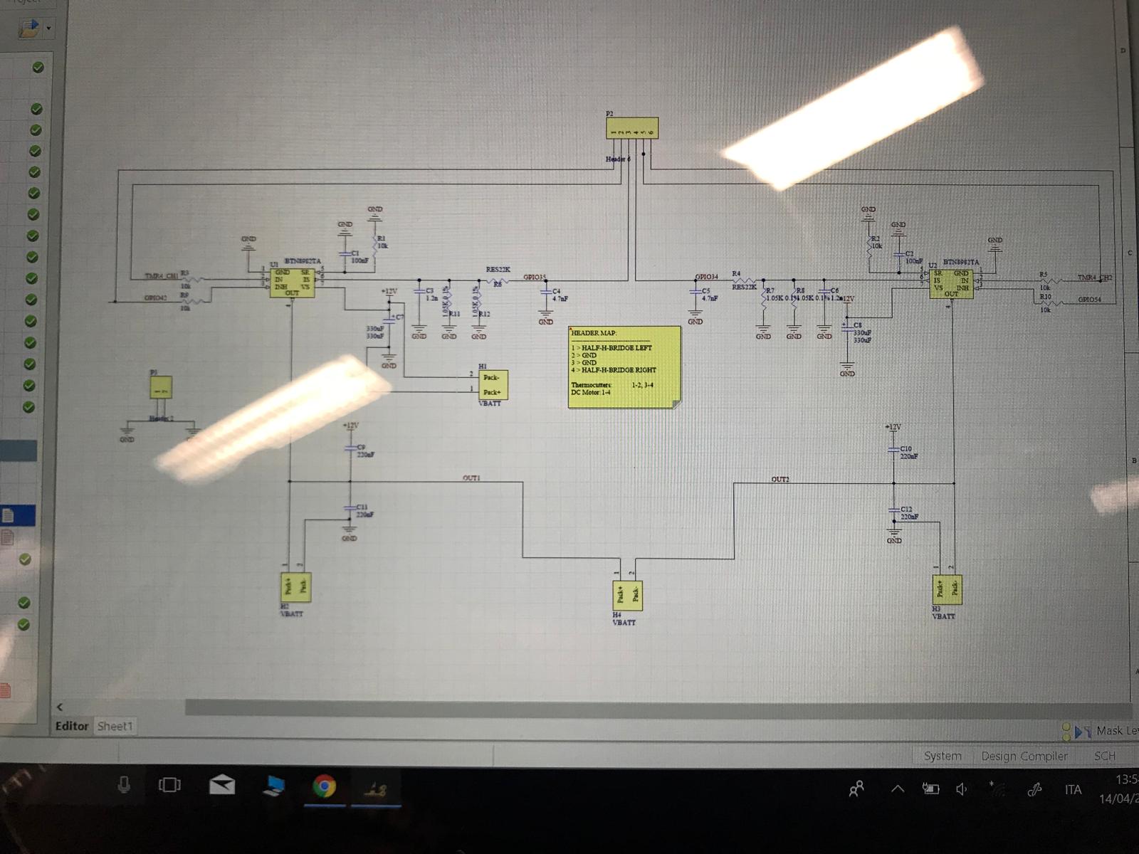 My struggle: a really basic circuit taking shape