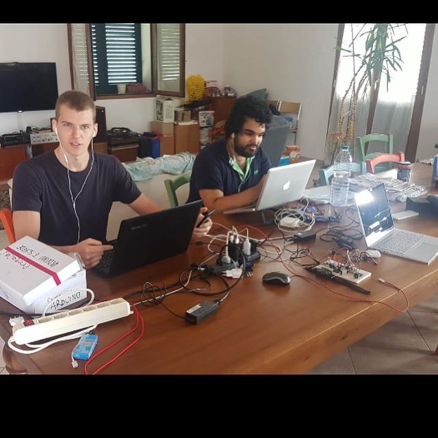 One of the first Covid-era hacking sessions